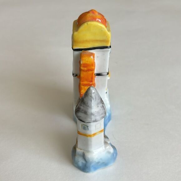 Vintage Ceramic Aquarium Fishbowl Decoration Towers Bridge Made In Japan - Picture 3 of 8